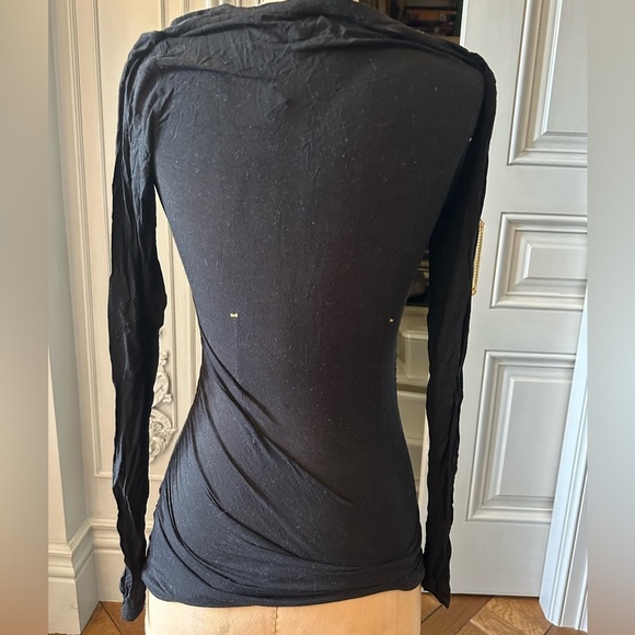 Kit & Ace Longsleeve ruched top size S - Picture 2 of 4